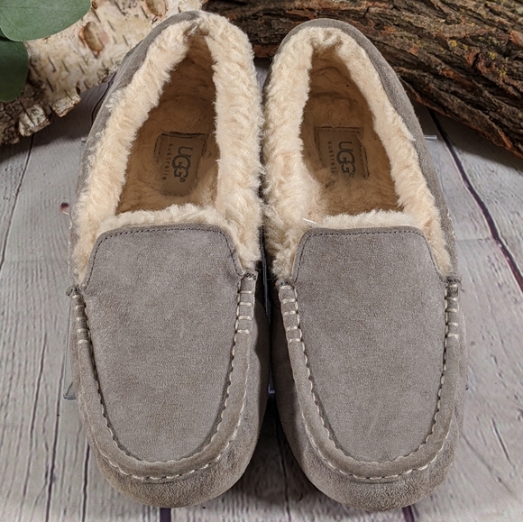UGG Shoes - Ugg Ansley Slate Suede Slippers